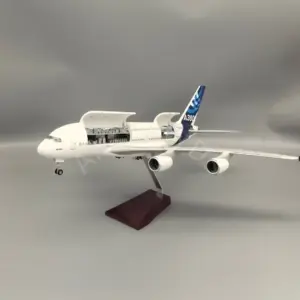 White Airbus A380 Model 1:160 Scale for Collectors 9 S60528ea1c48c4ac9aaadaa16504e897eN