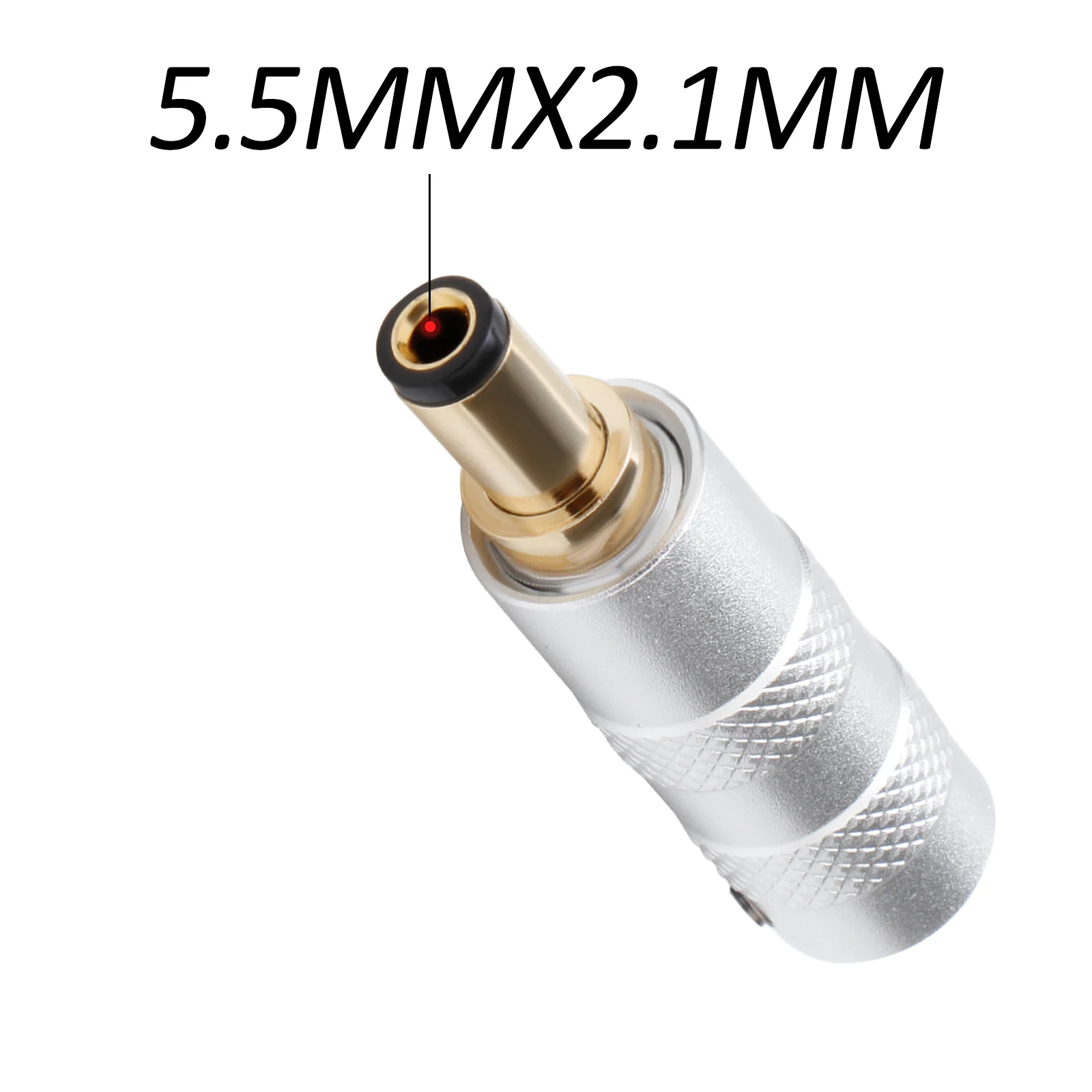 24K Gold-Plated DC Power Connector 5.5×2.1mm/2.5mm 7 24K Gold-Plated DC Power Connector 5.5×2.1mm/2.5mm - Image 7