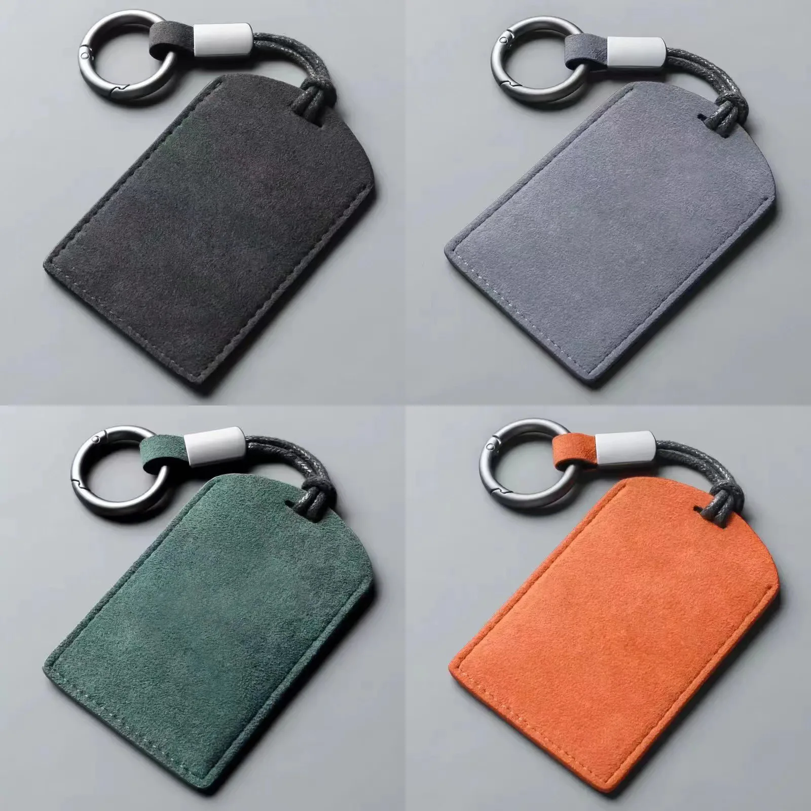 Suede Car Key Cover with NFC Slot 7 Suede Car Key Cover with NFC Slot - Image 7