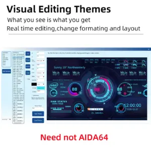 TURZX 8-Inch USB Secondary Display 15 S6083223d748d4f76afeb9d31f854a1c9N