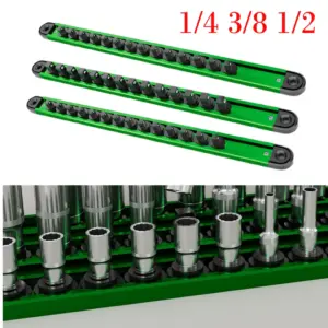Green Magnetic Socket Organizer for 12-14 Sockets 9 S609b3589ef804d029ceaa72448f402e6Q