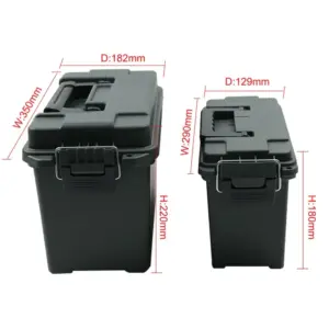 High-Strength Plastic Ammo Box in Black 11 S60a0b86c964348eeb2925ff09caa576cy