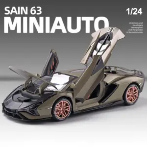 1:24 Lamborghini Sian Diecast Model 13 S60a6e54c08604819aaa5e65c03fefef9h
