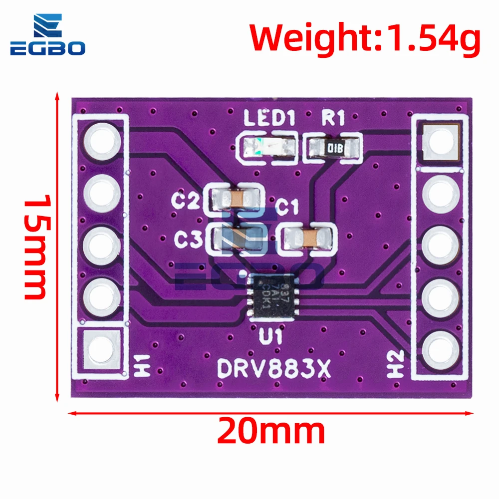 Dual-Channel DC H-Bridge Motor Driver Module 5 Dual-Channel DC H-Bridge Motor Driver Module - Image 5