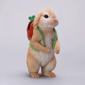 1:4 Scale Lop-Eared Rabbit Resin Figurine 19 S60cdf54b2bc345d486bbe970609ac32aT