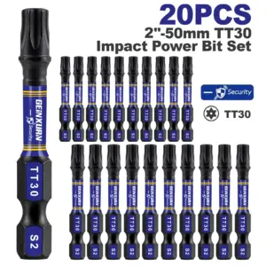 Impact Magnetic Power Bits Set for Industrial Use 19 S60d2c79fa6ac456fb2b998b56c4a83deF