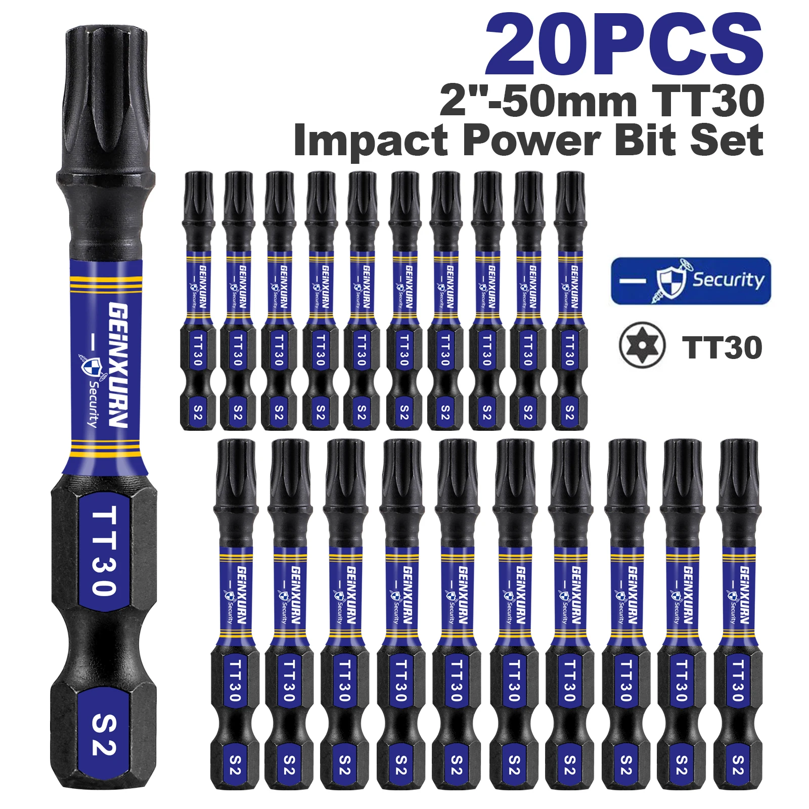 Impact Magnetic Power Bits Set for Industrial Use 10 Impact Magnetic Power Bits Set for Industrial Use - Image 10