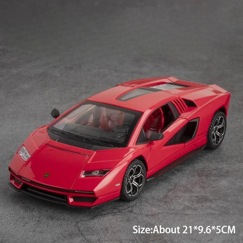 Vibrant Yellow Lamborghini Countach Diecast Model 9 Vibrant Yellow Lamborghini Countach Diecast Model - Image 9