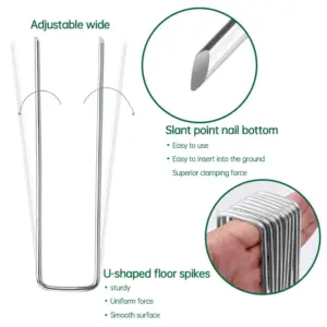 Galvanized Steel Garden Staples (10-20cm) 12 S60fddd1da91d42a1882eda18b051f10fp