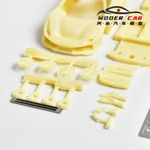 Ferrari 488 Resin Model in Black 1:64 Scale 7 S610d7f3f9e0a4a17b27a5eb708c9da6f2