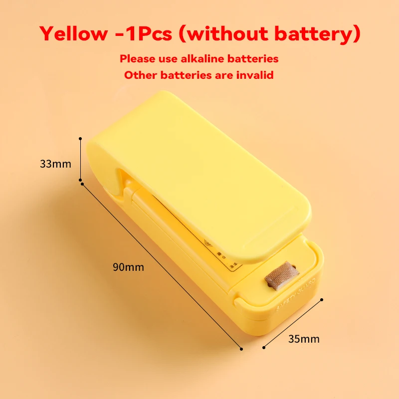 Mini White Heat Bag Sealer for Food Storage 7 Mini White Heat Bag Sealer for Food Storage - Image 7