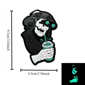 Glow-in-the-Dark Skeleton Patch for Gear 5 S614a55ea9079423d97fc5064c361f03fF