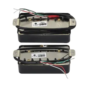 Black and Gold Humbucker Pickup for LP Style 12 S614c35f3599444cabf94020967f3cc76H