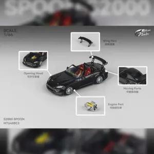 1:64 Scale Diecast Honda S2000 Model 6 S615da3d0f9414127b9d0c204cb6d4cc8G