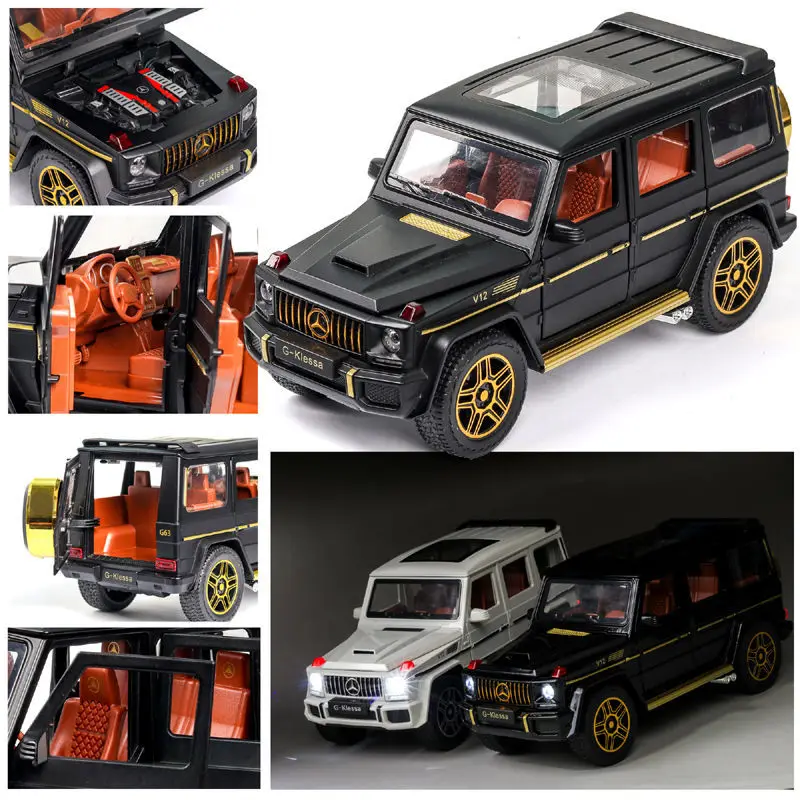 1:24 Alloy G63 Die-Cast Model with Lights 3 1:24 Alloy G63 Die-Cast Model with Lights - Image 3