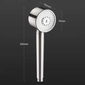 Sleek Stainless Steel Shower Head with 3 Modes 15 S61c3678c487d4ae892dffcb9a85f7f57V