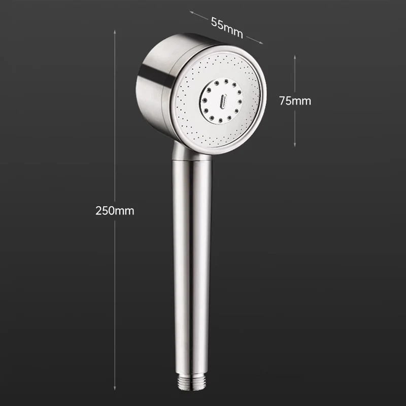 Sleek Stainless Steel Shower Head with 3 Modes 6 Sleek Stainless Steel Shower Head with 3 Modes - Image 6