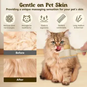 Vibrant Pet Grooming Comb for Cats and Dogs 12 S61d4bf3415fa475fb1a39e413e4fd70e5