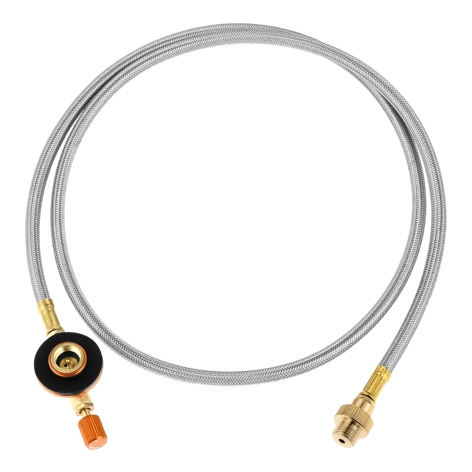 Durable Stainless Steel Camping Stove Hose 1m 6 Durable Stainless Steel Camping Stove Hose 1m - Image 6