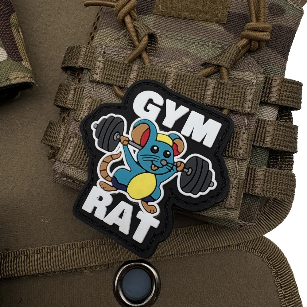 Colorful 6cm PVC Rubber Patch with 3D Mouse Design 5 Colorful 6cm PVC Rubber Patch with 3D Mouse Design - Image 5