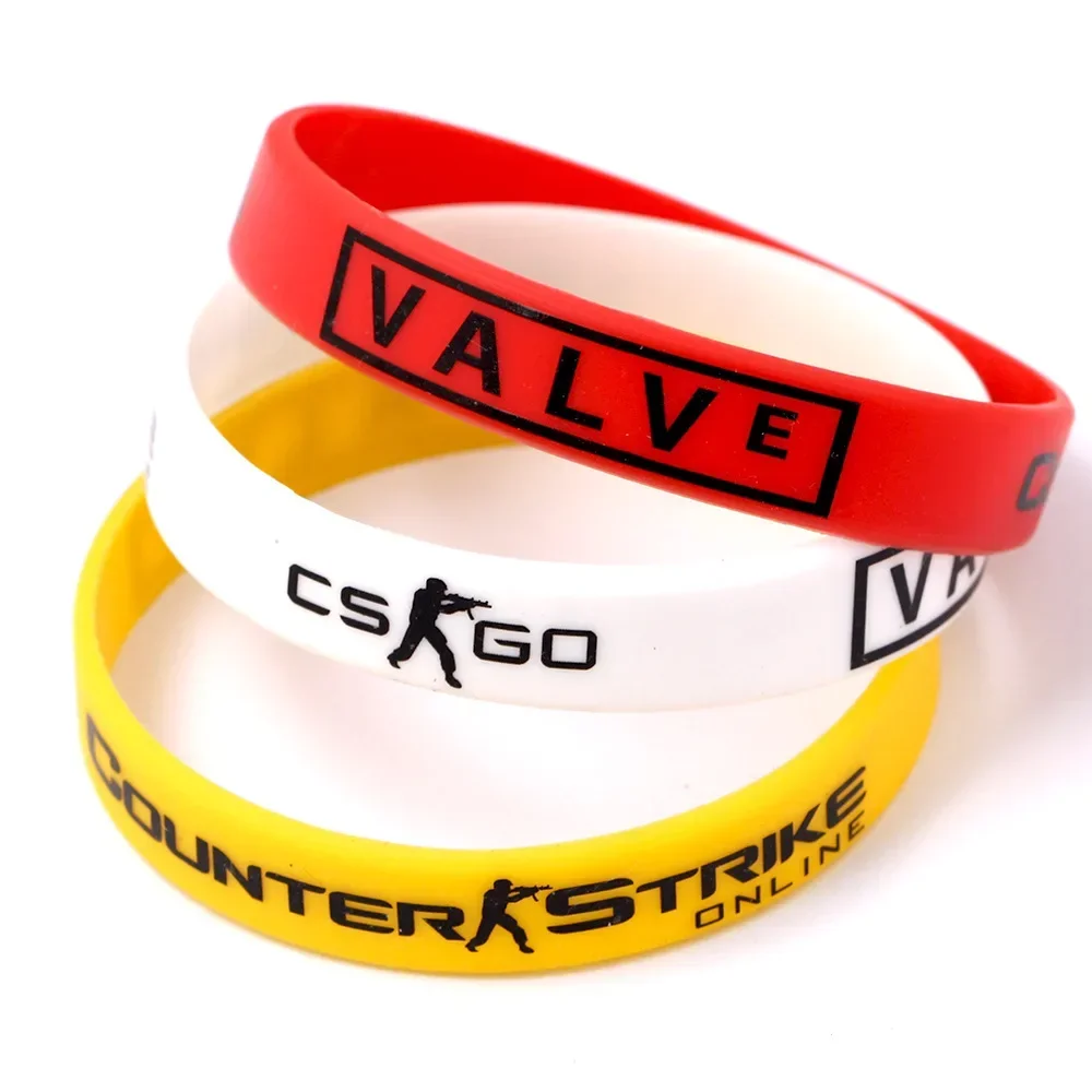 CS GO Silicone Wristband in Yellow 6 CS GO Silicone Wristband in Yellow - Image 6