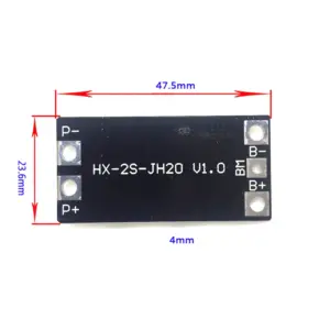 2S Lithium Battery Management System (15A/20A) 5 S620d87141fed446dad3daa94bd0bd580t