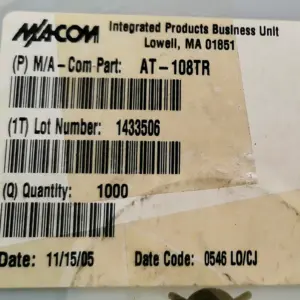 MACOM AT-108TR SOP8 Voltage Attenuator Chip 3 S62316de0ddfa43d9abc4878b79149ed2I