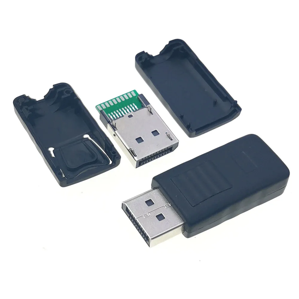 DIY DisplayPort Male Plug with Shell Model CT-022 3 DIY DisplayPort Male Plug with Shell Model CT-022 - Image 3