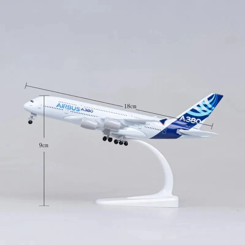 Diecast Airbus A380 Prototype Model 20cm Scale 6 Diecast Airbus A380 Prototype Model 20cm Scale - Image 6