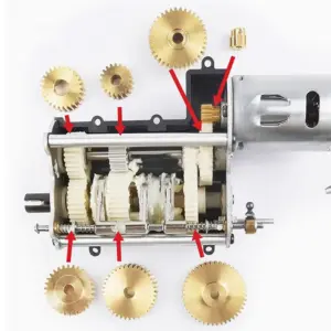 Metal Gear Set for Tamiya RC Trucks 10 S625de4f4ce9d4059a0bfed8551605733V