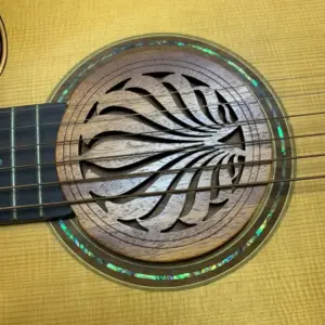 Mahogany Soundhole Cover for 40/41 Inch Guitars 8 S62744dafe6cf4256a00b1e2b539d3492y