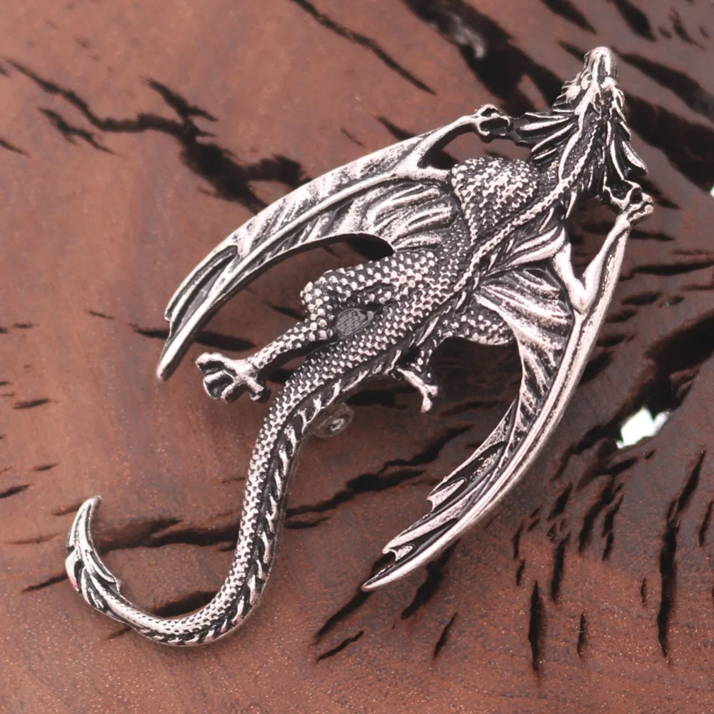 Vintage Gothic Pteranodon Brooch 6cm Alloy Design 4 Vintage Gothic Pteranodon Brooch 6cm Alloy Design - Image 4