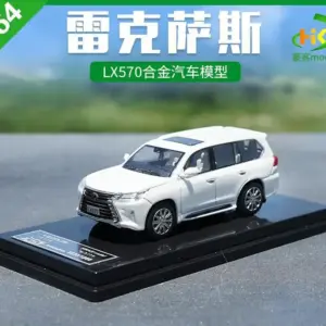 Lexus LX570 1:64 Diecast Model in Black and Silver 18 S6294c3777ed04ab4ab2010a4bf2062bb2