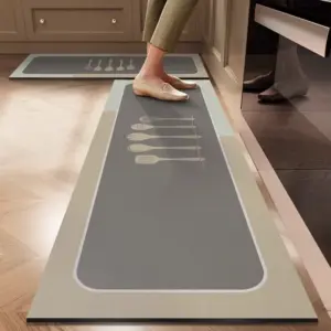 Modern Diatomite Kitchen Rug in Multiple Sizes 7 S62e225b7a1e64cb6b03101eb05334bfe2