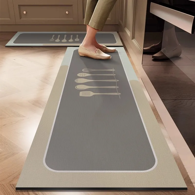 Modern Diatomite Kitchen Rug in Multiple Sizes 2 Modern Diatomite Kitchen Rug in Multiple Sizes - Image 2