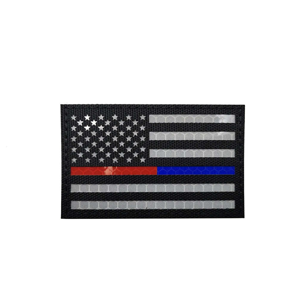 USA Reflective IR Fabric Badge Patches 3 USA Reflective IR Fabric Badge Patches - Image 3