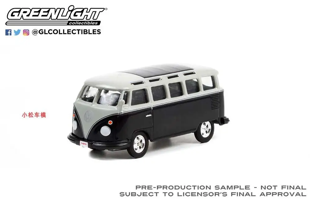 1962 Volkswagen T1 Custom Bus Model in Black 4 1962 Volkswagen T1 Custom Bus Model in Black - Image 4