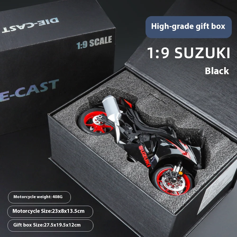 Kawasaki H2R V4S 1:9 Diecast Motorcycle Model 7 Kawasaki H2R V4S 1:9 Diecast Motorcycle Model - Image 7