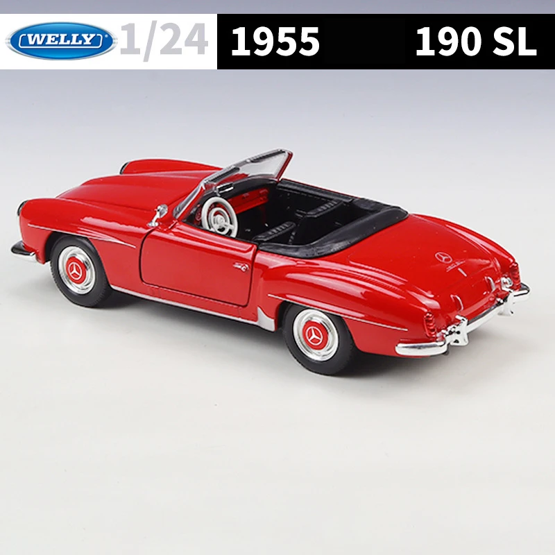1955 Mercedes-Benz 190 SL Diecast Model 6 1955 Mercedes-Benz 190 SL Diecast Model - Image 6