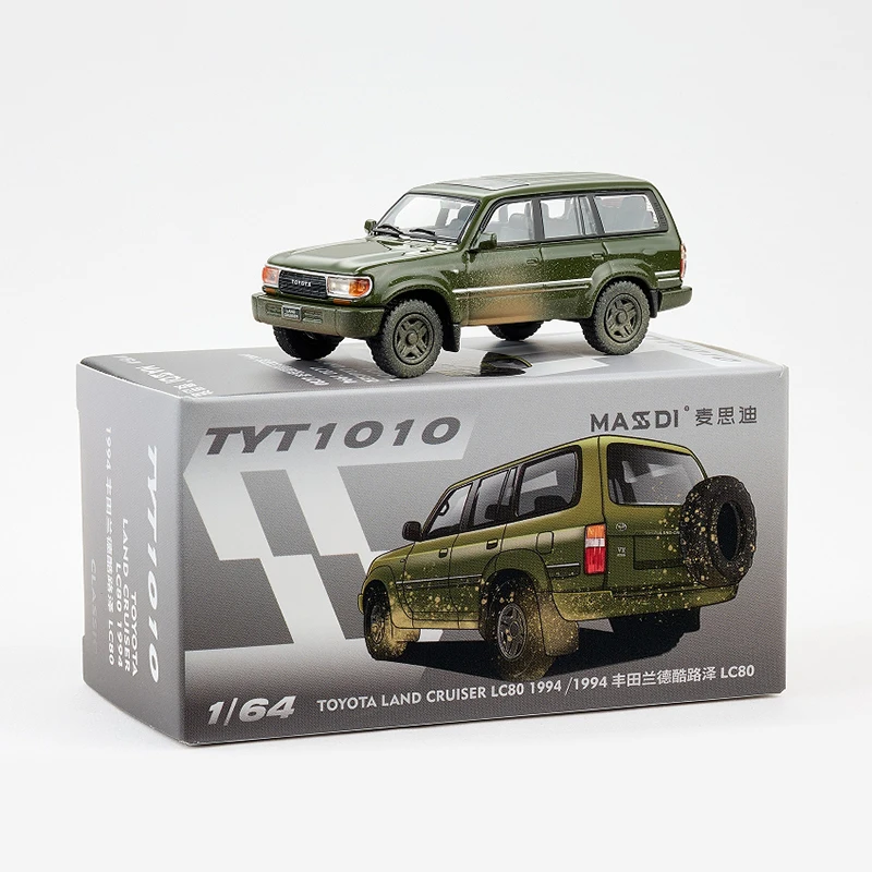 Land Cruiser 1/64 Scale Diecast Model Collection 4 Land Cruiser 1/64 Scale Diecast Model Collection - Image 4