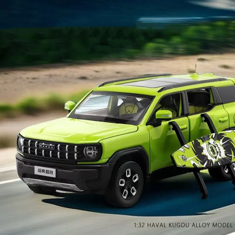 Vibrant Green Haval KuGou X-DOG Model Car 2 Vibrant Green Haval KuGou X-DOG Model Car - Image 2