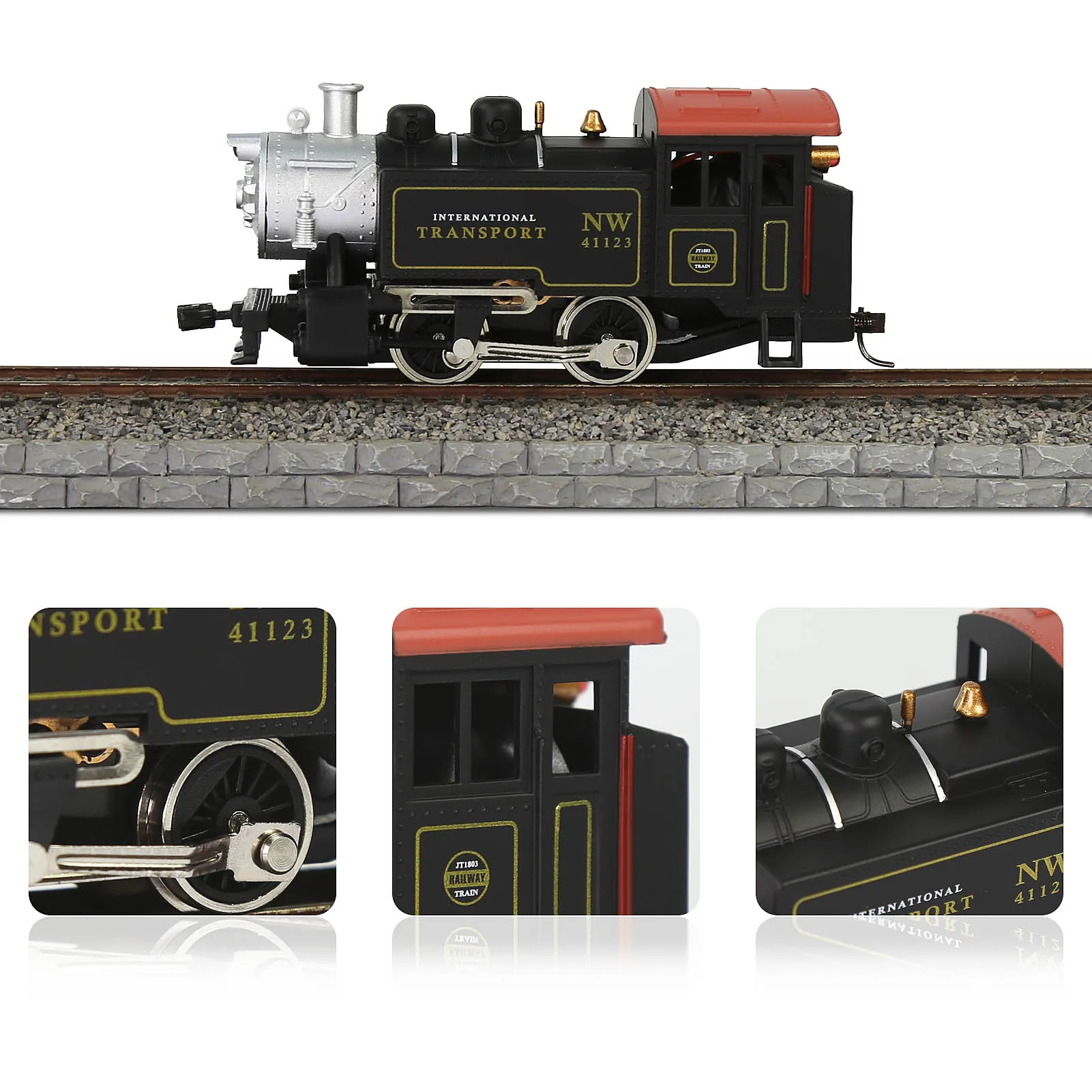 Evemodel HO Scale Vintage Freight Locomotive 2 Evemodel HO Scale Vintage Freight Locomotive - Image 2