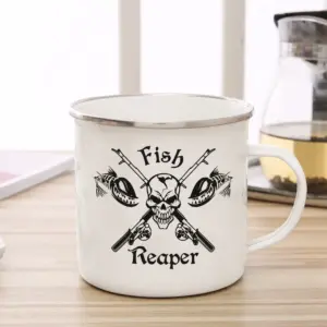 Outdoor Enamel Mug for Fishing and Camping 10 S63cb633734a44fe2b1dab35062741b8el