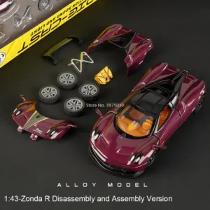1:43 Pagani Zonda R Diecast Model 15 S63d0a1bd44114995bb97c1331522fc98Q