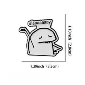 Cartoon Animal Quotes Badge in Vibrant Colors 11 S63d92199bc4e45c8a362ffbce5046c51w