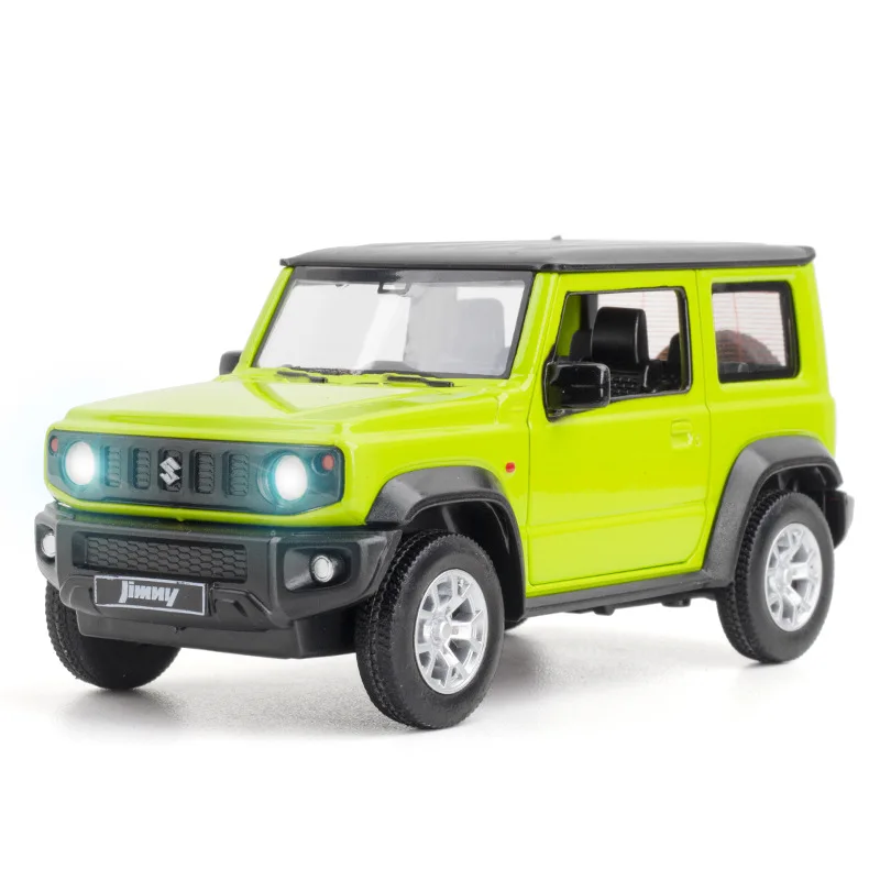 Vibrant Green Suzuki Jimny Diecast Model 1:26 4 Vibrant Green Suzuki Jimny Diecast Model 1:26 - Image 4