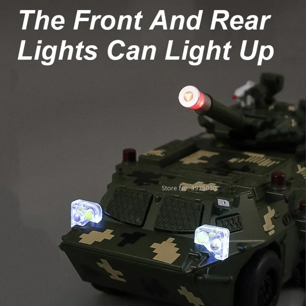 ZSL92 Military Alloy Car Model 1/32 Scale 3 ZSL92 Military Alloy Car Model 1/32 Scale - Image 3