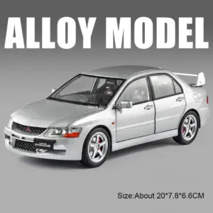 Mitsubishi EVO9 1:24 Scale Diecast Model 19 S642023e801eb413abc423cdaeacb73bbF