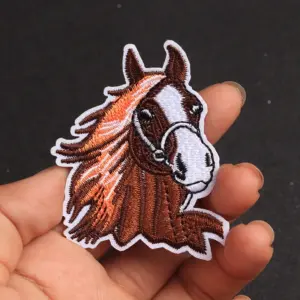 Cartoon Horsehead Patches Set of 5