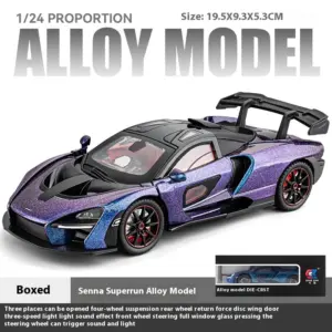 White McLaren Senna 1:24 Diecast Model 16 S644b69898ebb448699e0ccdd51926b7b4